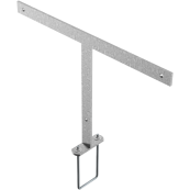 Holder for sign flat steel for sign  450 mm